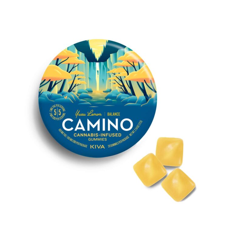 Camino Yuzu Lemon CBD Balance Gummies