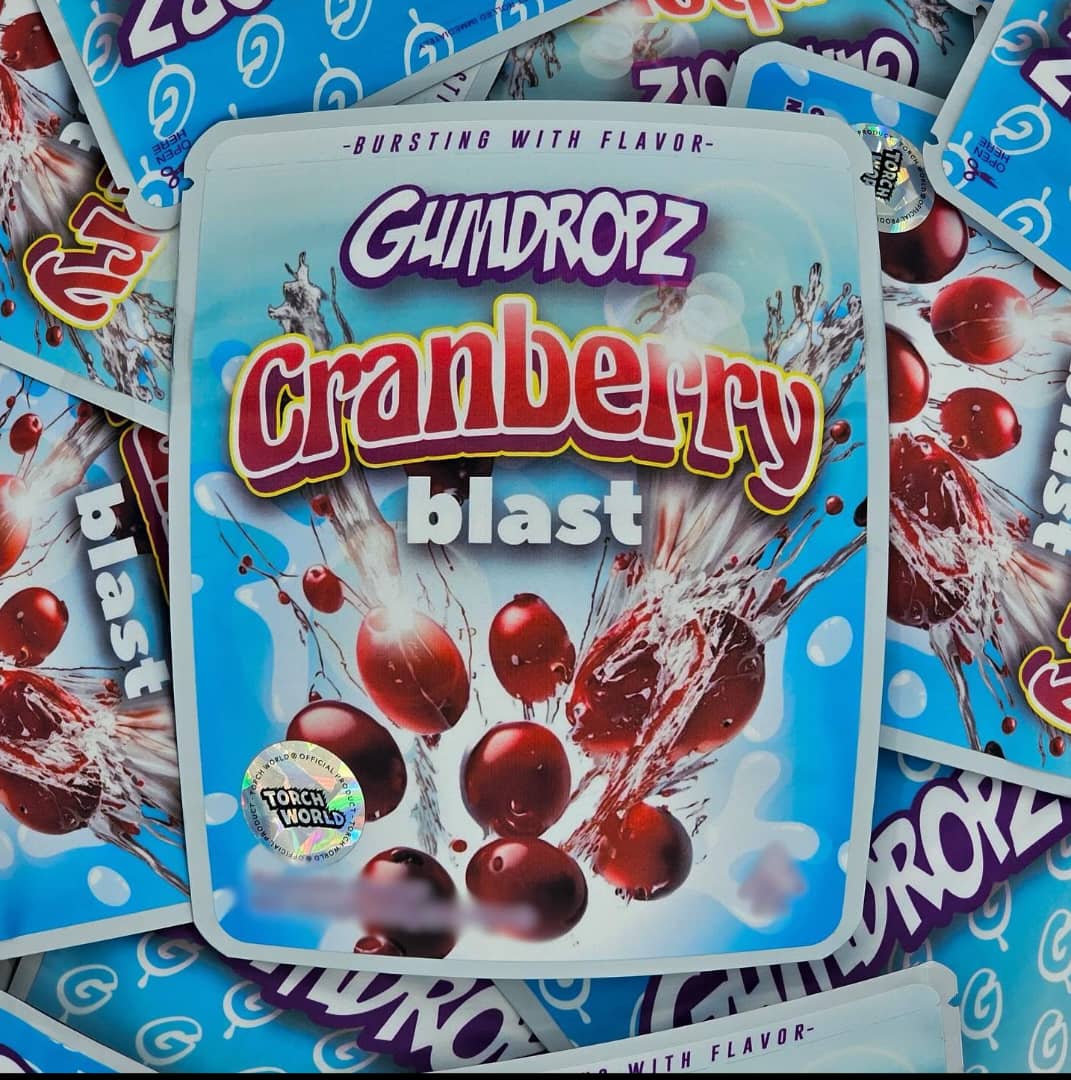 Gumdropz Cranberry blast 2K