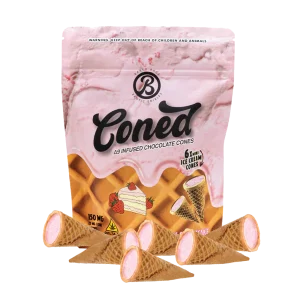 Coned Strawberry Shortcake