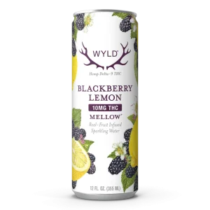 Blackberry Lemon THC Sparkling Water | Mellow