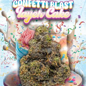 Confetti Blast 2K Layer Cake