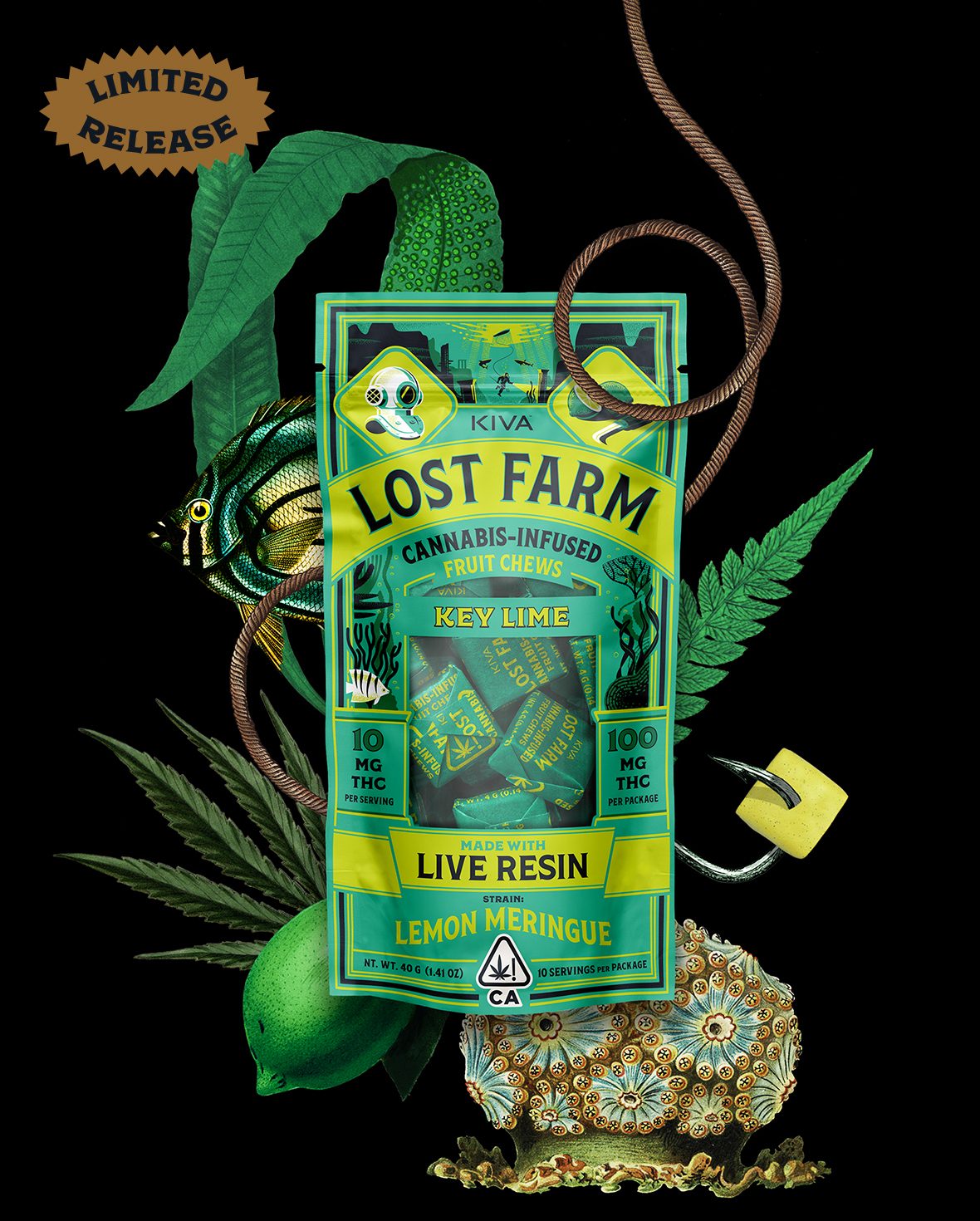 Key Lime Cannabis Chews