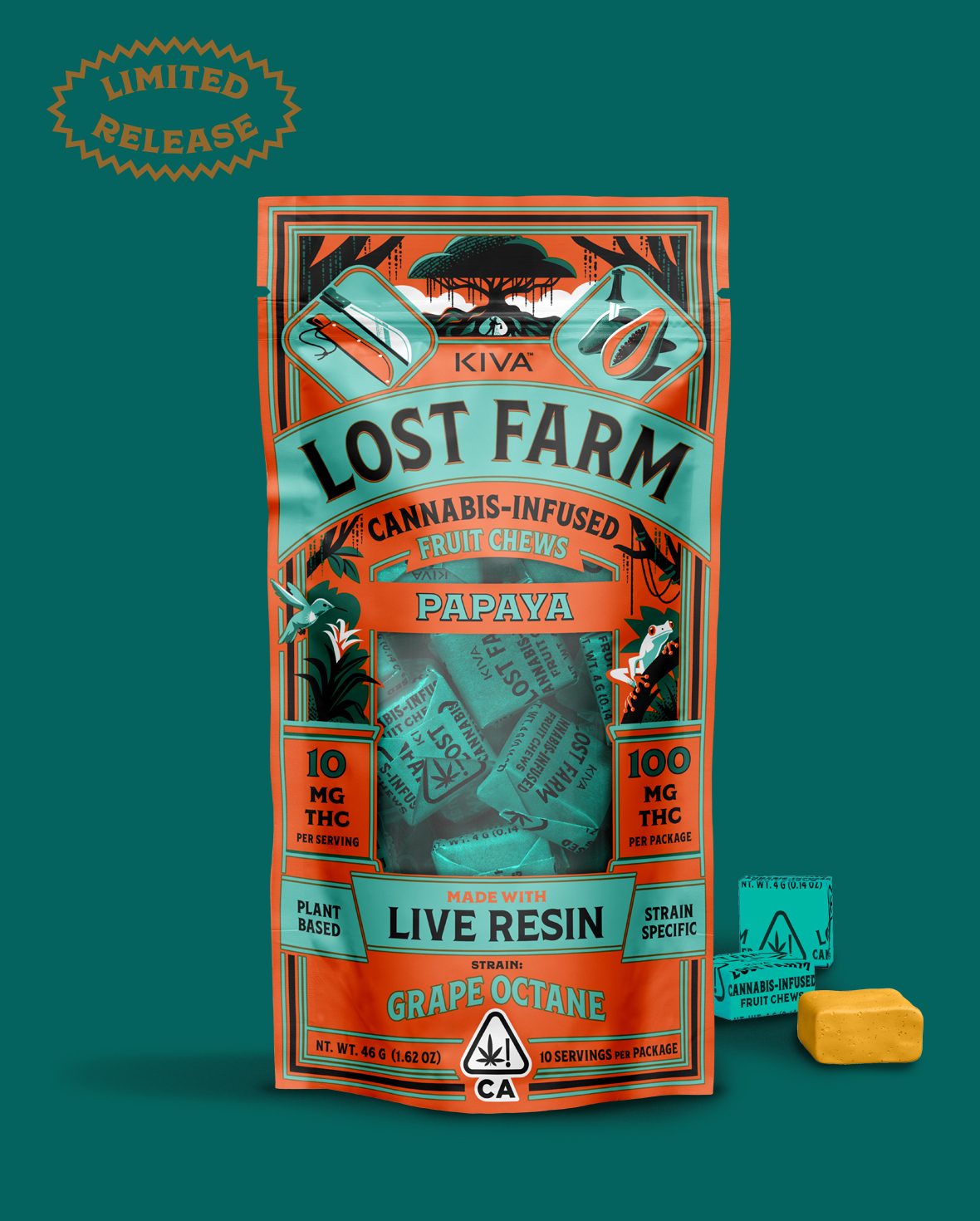 Papaya THC Chews