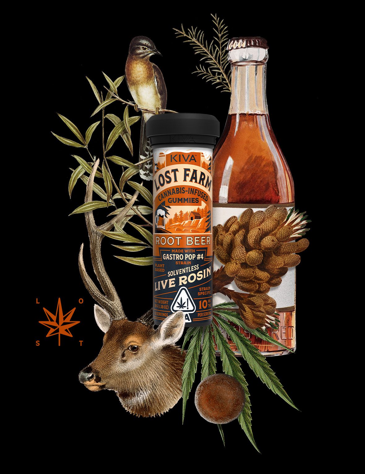 Root Beer THC Gummies