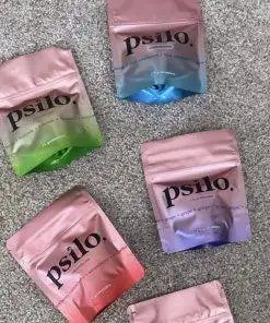 Psilo Gummies Cube Blue Raspberry