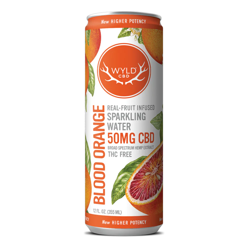 Blood Orange CBD Sparkling Water | CBD-Only