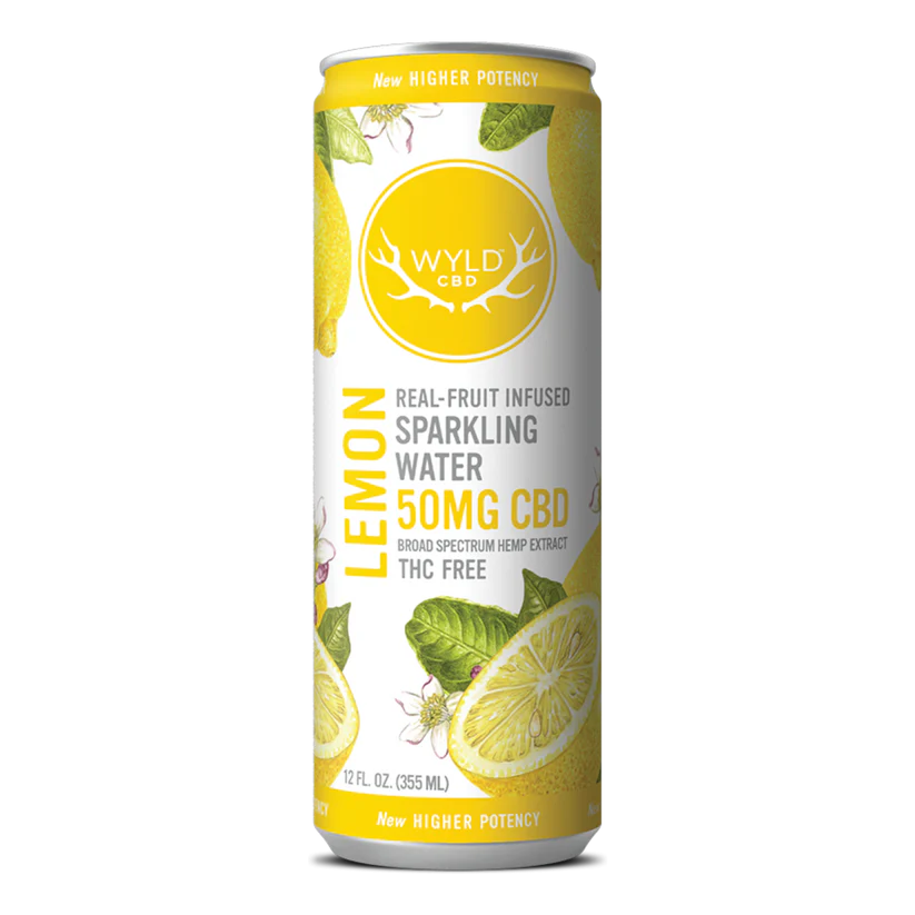 Lemon CBD Sparkling Water | CBD-Only
