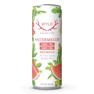 Watermelon THC:CBG Sparkling Water | Refresh