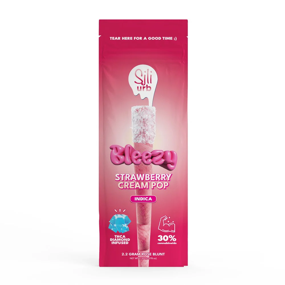 Sili x Urb THCA Snow Capped Rose Palm Bleezy - Image 3